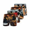 KTM Lot De 4 Boxers Homme Ktm Imprimé