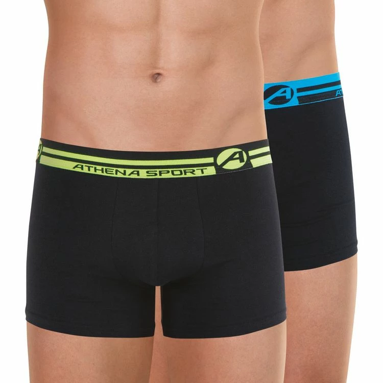 Athena Lot De 2 Boxers Homme 3 Athena Lot De 2 Boxers Homme