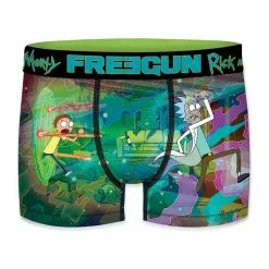 FREEGUN Lot De 4 Boxers Homme Rick And Morty G1 -Magasin de vente Relife B2CD 1719