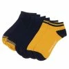 SERGE BLANCO X3 Paires De Chaussettes Jaune/Marine Homme Serge Blanco -Magasin de vente Relife B2CD 172
