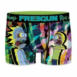 FREEGUN Lot De 4 Boxers Homme Rick And Morty G1 -Magasin de vente Relife B2CD 1720