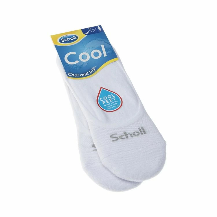 SCHOLL Chaussette Protège-pieds - Lot De 2 - Respirantes - Semelle Bouclette - Coton - Cool And Dry 3 SCHOLL Chaussette Protège-pieds - Lot De 2 - Respirantes - Semelle Bouclette - Coton - Cool And Dry