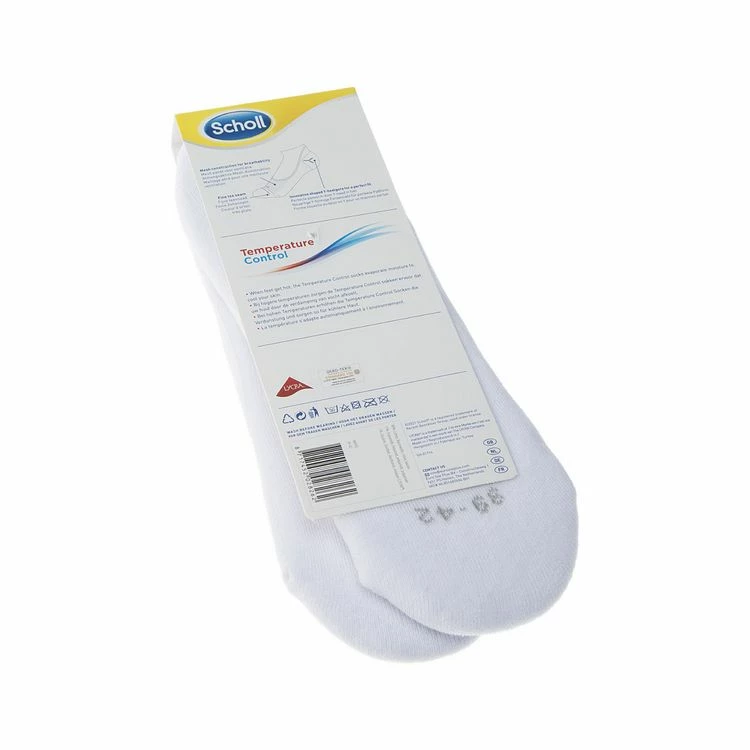 SCHOLL Chaussette Protège-pieds - Lot De 2 - Respirantes - Semelle Bouclette - Coton - Cool And Dry 4 SCHOLL Chaussette Protège-pieds - Lot De 2 - Respirantes - Semelle Bouclette - Coton - Cool And Dry – Image 2
