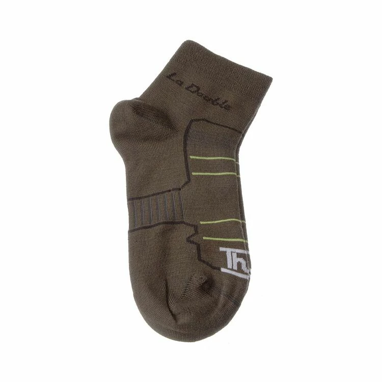 THYO Chaussette Courtes - 1 Paire - Coutures Plates - Non Comprimantes - Sans Bouclette - Trail - La Double 4 THYO Chaussette Courtes - 1 Paire - Coutures Plates - Non Comprimantes - Sans Bouclette - Trail - La Double – Image 2