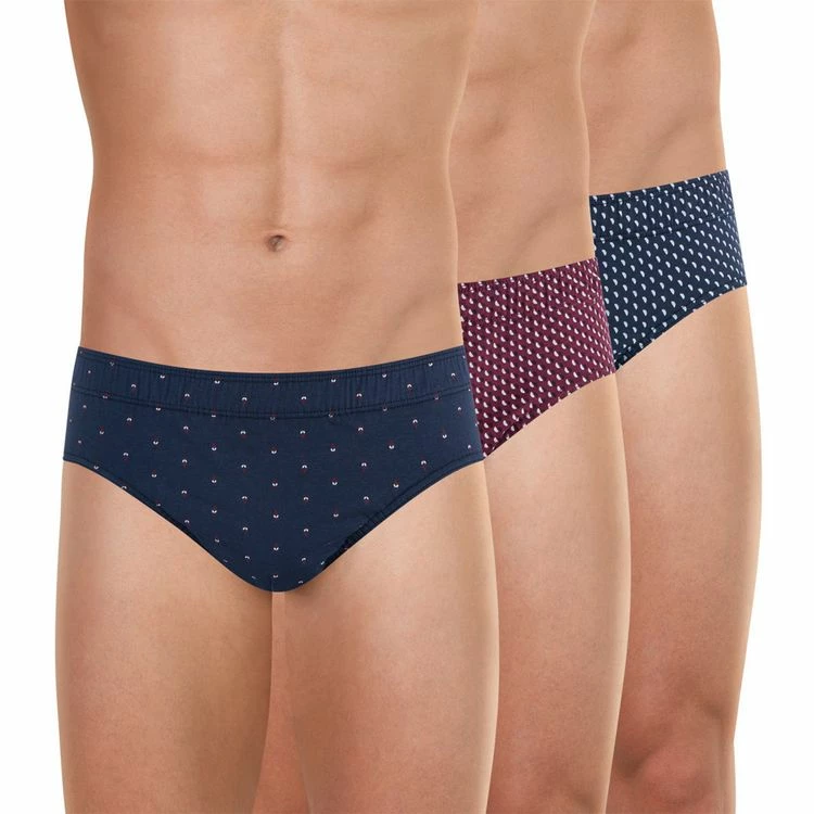 Eminence Lot De 3 Slips Taille Basse Homme Motif 3 Eminence Lot De 3 Slips Taille Basse Homme Motif