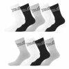 EVERLAST Lot De 9 Paires De Chaussettes Tennis Uni