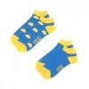 CRAZY SOCKS X2 Paires De Chaussettes Bleu/Jaune Homme Crazy Socks Cheese