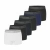 MY ESSENTIAL Lot De 6 Boxers Homme En Coton Bio Uni Gots