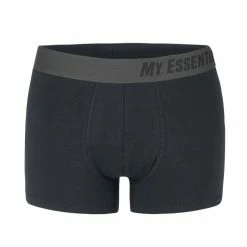 MY ESSENTIAL Lot De 6 Boxers Homme En Coton Bio Uni Gots -Magasin de vente Relife B2CD 1858