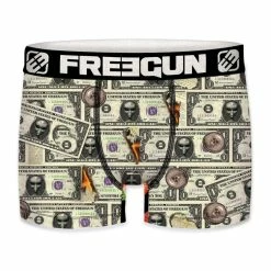 FREEGUN Boxer Homme Best Of Anniversary Dollars