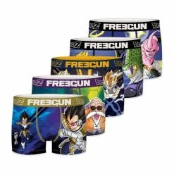 FREEGUN Lot De 5 Boxers Homme Dragon Ball Z