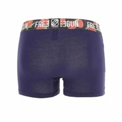 FREEGUN Sous Vêtement Boxer Freegun Bio Gots Navy Boxer Bleu 7-174 -Magasin de vente Relife B2CD 1896