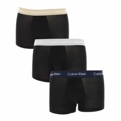 Calvin Klein Boxer Calvin Klein Low Rise Trunk 3pk Assortis Noir 7-225