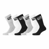 FREEGUN Lot De 6 Paires De Chaussettes Tennis Homme Assorties