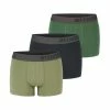 MY ESSENTIAL Lot De 3 Boxers Homme En Coton Bio Uni Gots -Magasin de vente Relife B2CD 1912