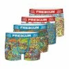 FREEGUN Lot De 4 Boxers Homme Where Is Waldo -Magasin de vente Relife B2CD 1924