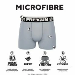 FREEGUN Lot De 4 Boxers Homme Where Is Waldo -Magasin de vente Relife B2CD 1925