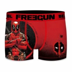 FREEGUN Lot De 4 Boxers Homme Deadpool -Magasin de vente Relife B2CD 1933