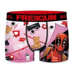 FREEGUN Lot De 4 Boxers Homme Deadpool -Magasin de vente Relife B2CD 1934