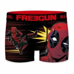 FREEGUN Lot De 4 Boxers Homme Deadpool -Magasin de vente Relife B2CD 1935