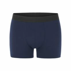 MY ESSENTIAL Lot De 6 Boxers Homme En Coton Bio My Esssential Bleu Marine -Magasin de vente Relife B2CD 1991
