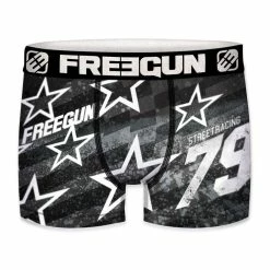 FREEGUN Lot De 4 Boxers Homme Racing -Magasin de vente Relife B2CD 2031