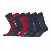 SERGE BLANCO Lot De 6 Paires De Chaussettes De Ville Coton Homme