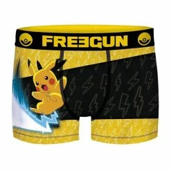 FREEGUN Lot De 4 Boxers Homme Pokemon -Magasin de vente Relife B2CD 209