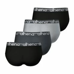 Athena Lot De 4 Slips Homme Easy Jean -Magasin de vente Relife B2CD 2096