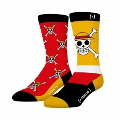 CAPSLAB Paire De Chaussettes De Ville One Piece Skull