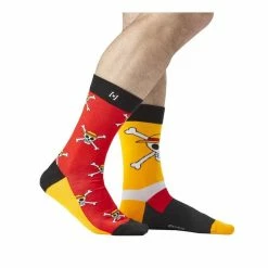 CAPSLAB Paire De Chaussettes De Ville One Piece Skull -Magasin de vente Relife B2CD 214