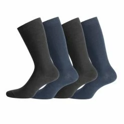 LES LIMOUSES Lot De 4 Paires De Chaussettes Homme Made In France