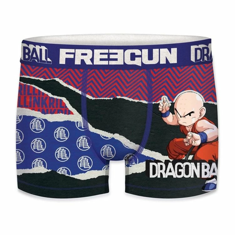 FREEGUN Boxer Homme Dragon Ball Krillin 3 FREEGUN Boxer Homme Dragon Ball Krillin