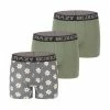CRAZY BOXERS Boxer Homme Coton Bio Gots Flower -Magasin de vente Relife B2CD 2197