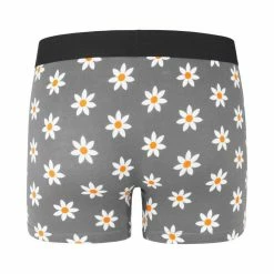 CRAZY BOXERS Boxer Homme Coton Bio Gots Flower -Magasin de vente Relife B2CD 2202