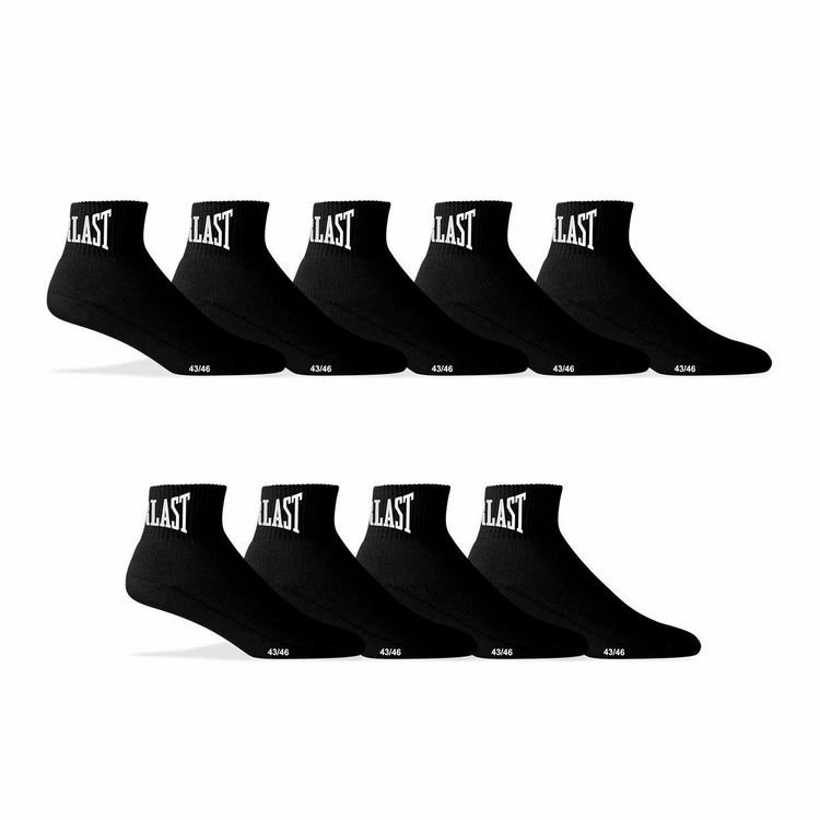 EVERLAST Lot De 9 Paires De Chaussettes Quarter 3 EVERLAST Lot De 9 Paires De Chaussettes Quarter