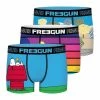 FREEGUN Lot De 3 Boxers Homme Peanuts Niche, Plage, Surf
