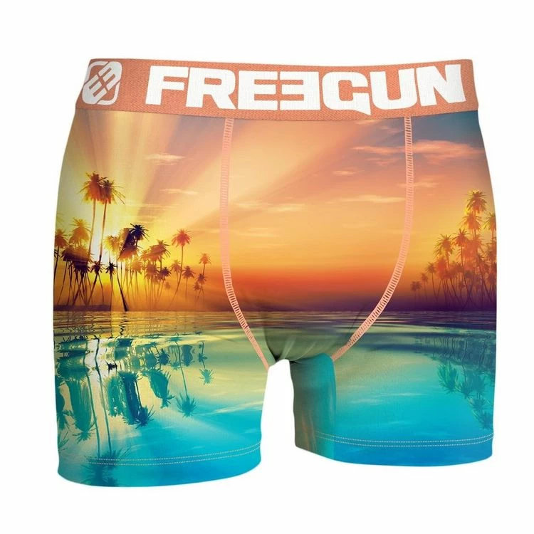 FREEGUN Lot De 5 Boxers Homme Paysage 5 FREEGUN Lot De 5 Boxers Homme Paysage – Image 3