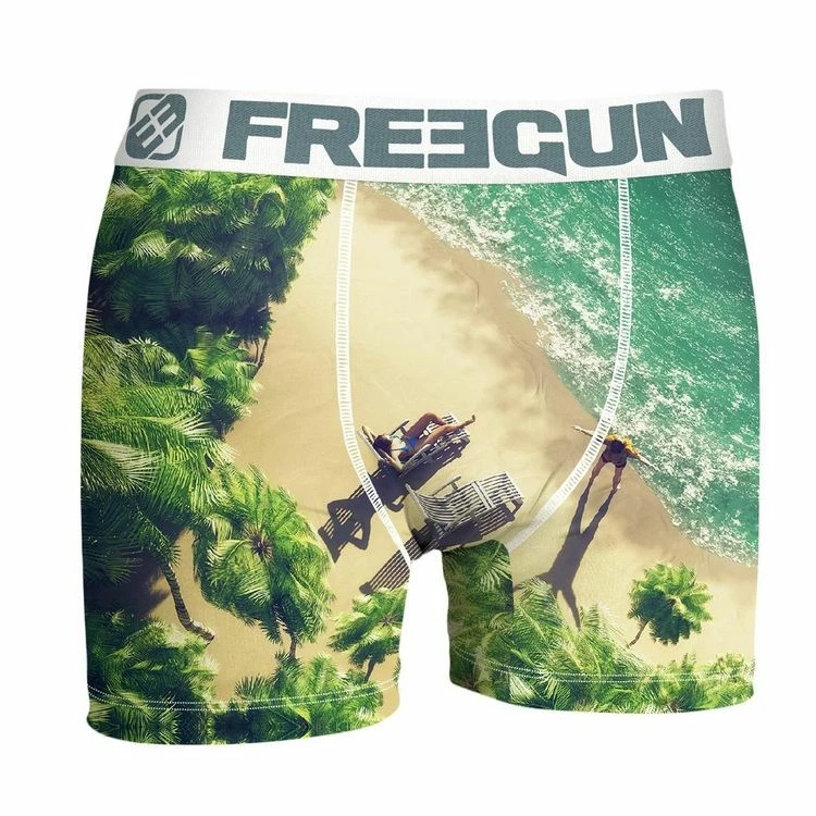 FREEGUN Lot De 5 Boxers Homme Paysage 6 FREEGUN Lot De 5 Boxers Homme Paysage – Image 4