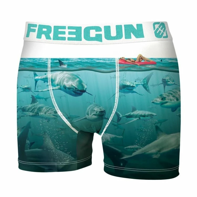 FREEGUN Lot De 5 Boxers Homme Paysage 8 FREEGUN Lot De 5 Boxers Homme Paysage – Image 6