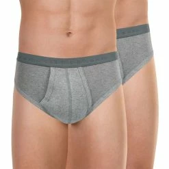 Athena Lot De 2 Slips Taille Haute Ouverts Homme Coton Bio -Magasin de vente Relife B2CD 2278