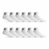 EVERLAST Lot De 12 Paires De Chaussettes Quarter -Magasin de vente Relife B2CD 2292