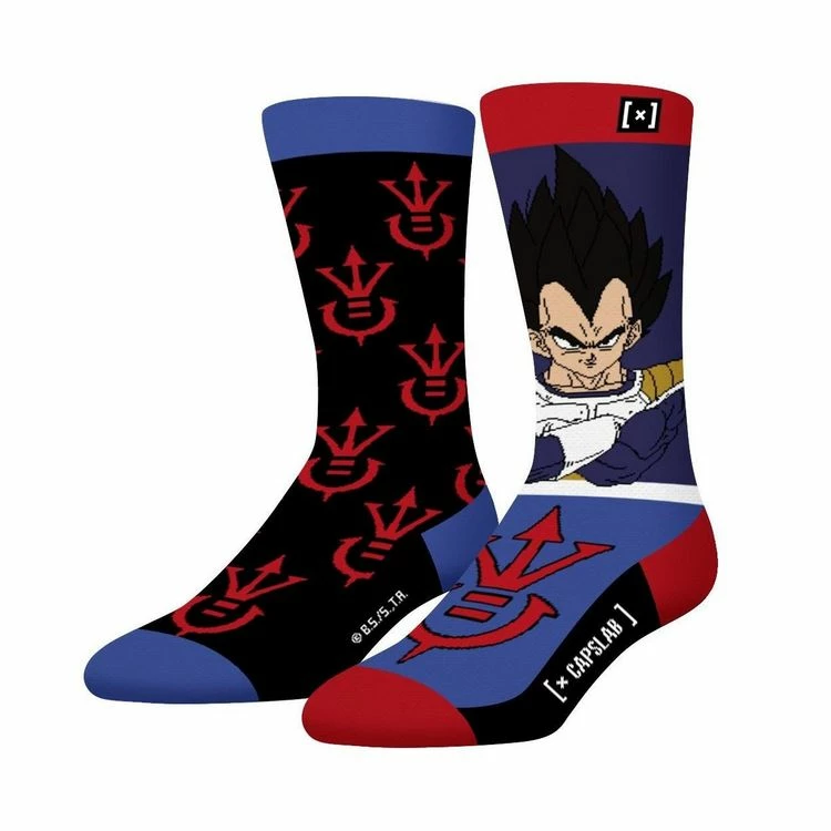 CAPSLAB Paire De Chaussettes De Ville Dragon Ball Z Veg 3 CAPSLAB Paire De Chaussettes De Ville Dragon Ball Z Veg