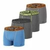 FREEGUN Lot De 4 Boxers Homme Chiné Aktiv Sport