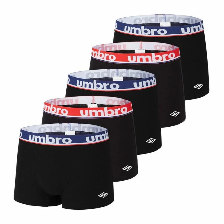 UMBRO Lot De 5 Boxers Coton Homme 3 UMBRO Lot De 5 Boxers Coton Homme