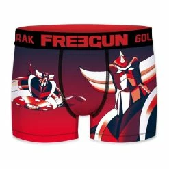 FREEGUN Lot De 3 Boxers Homme Goldorak Space, Fly, Ovni -Magasin de vente Relife B2CD 2397