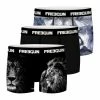 FREEGUN Lot De 3 Boxers Homme Ceinture Fine Lion -Magasin de vente Relife B2CD 2440