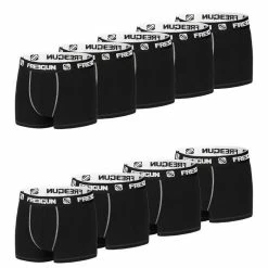 FREEGUN Lot De 9 Boxers Homme En Coton