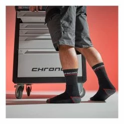 FACOM Lot De 6 Paires De Chaussettes Longues De Travail Homme Red -Magasin de vente Relife B2CD 2460