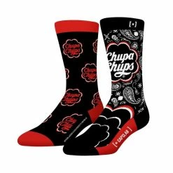 CAPSLAB Paire De Chaussettes De Ville Chupa Chups Ban